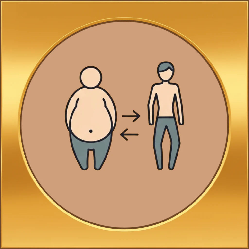 زيادة أو فقدان الوزن