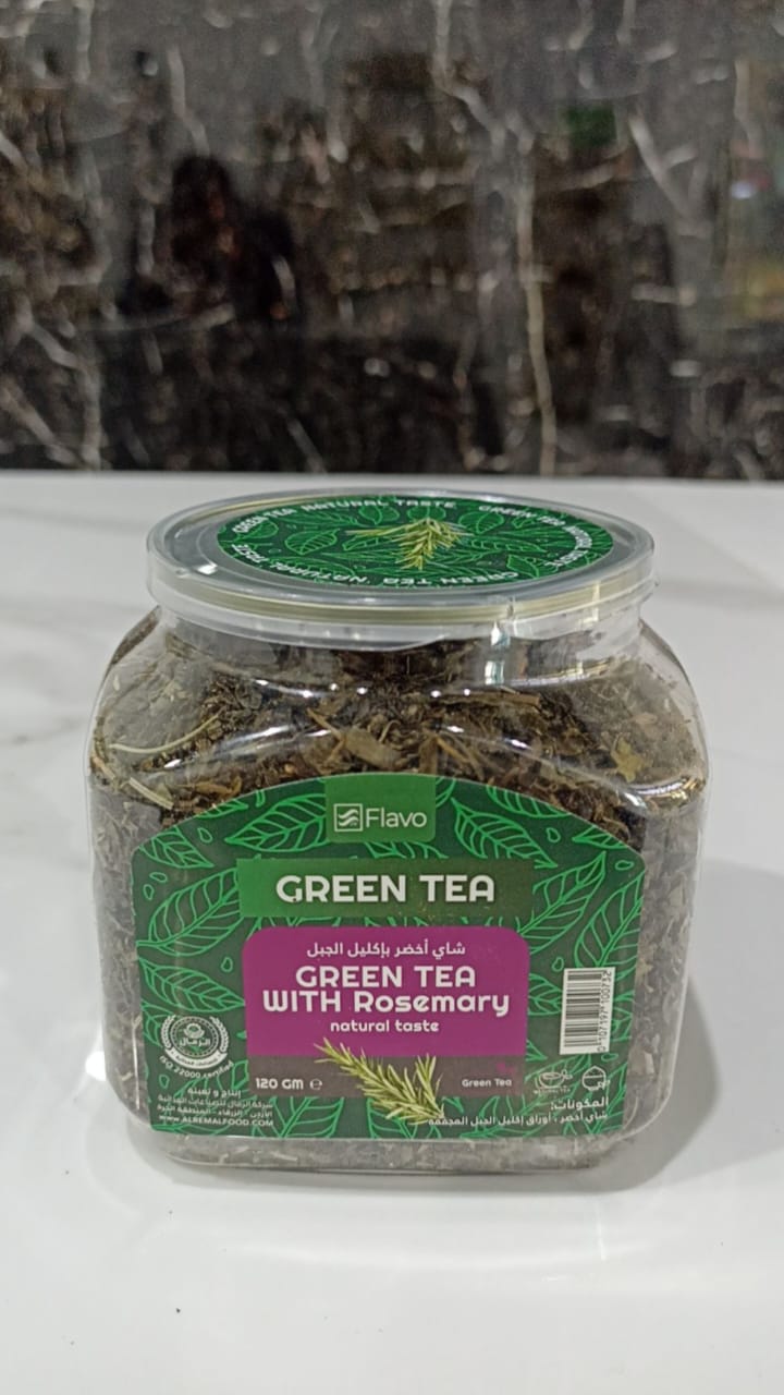 Green tea with rosemary