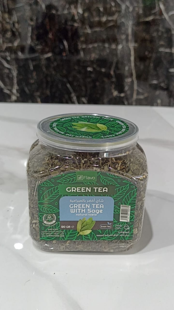 Green tea with sage