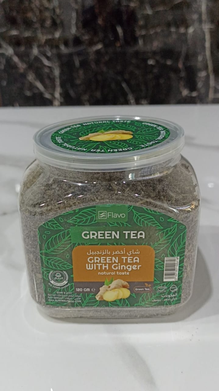 Green tea with ginger