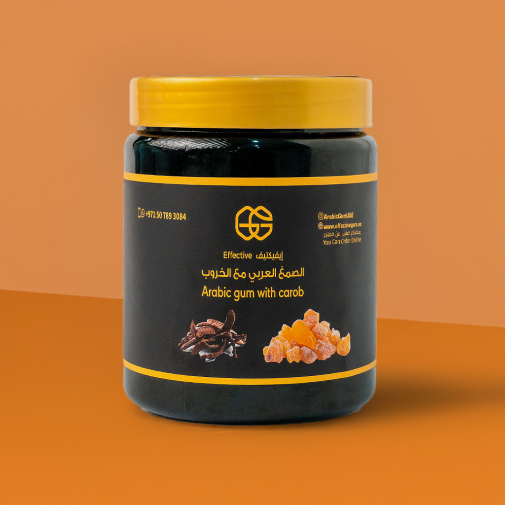 صمغ عربي  بالخروب 500 جرام