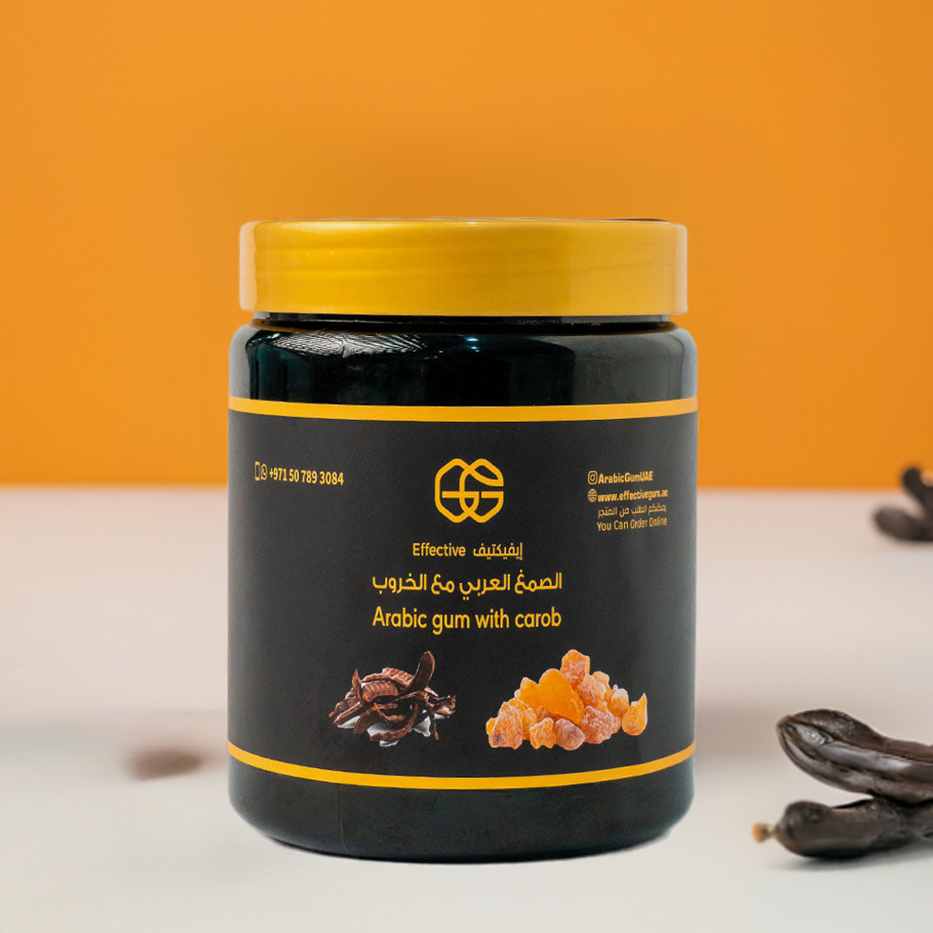 صمغ عربي  بالخروب 500 جرام