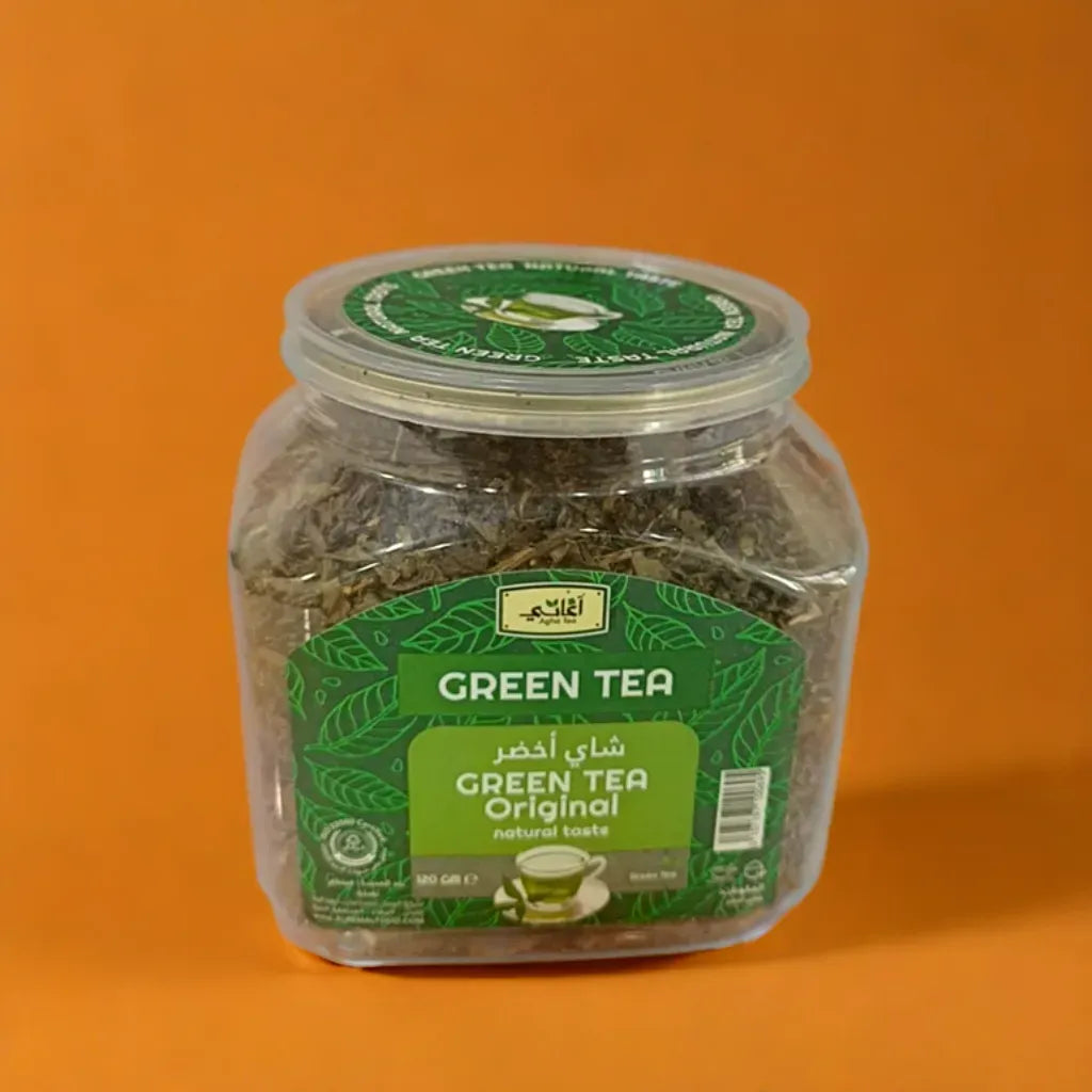 شاي اخضر النكهه الاصليه