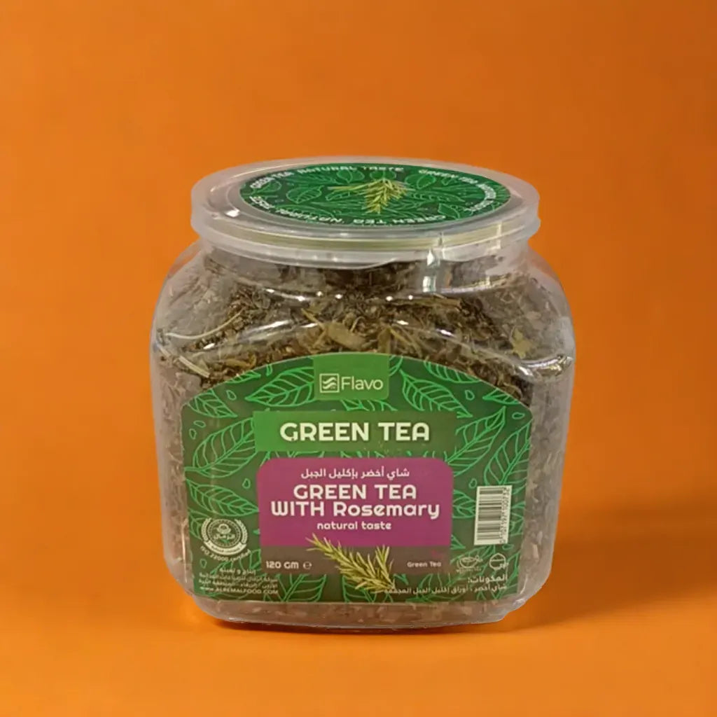 Green tea with rosemary