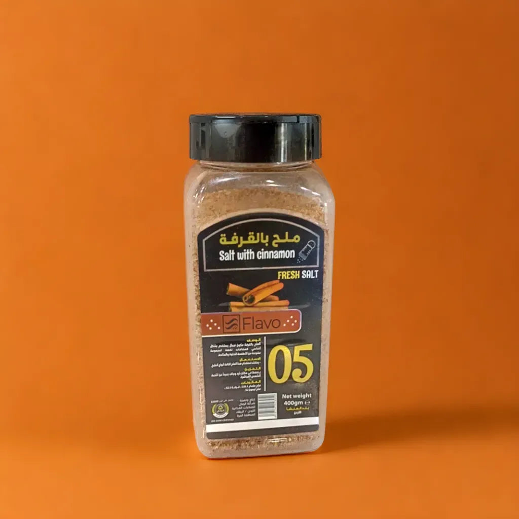 Salt with cinnamon