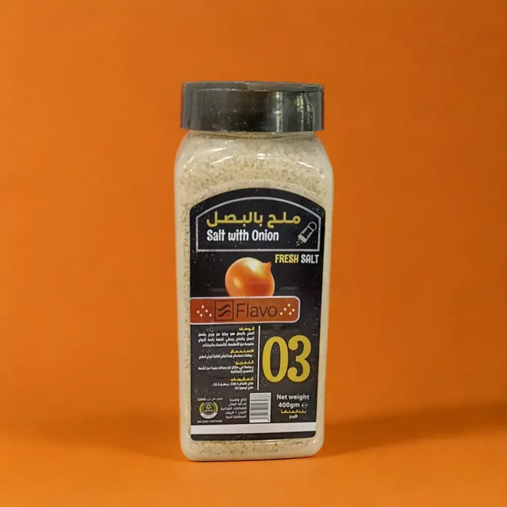 Salt with onions