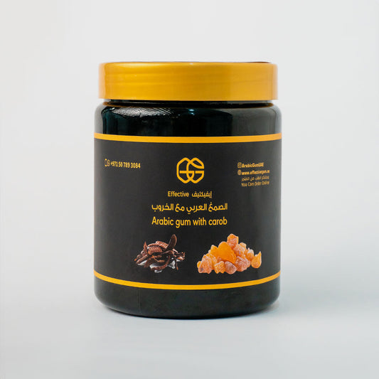 Effective Arabic Gum with Carob 500g - effective-ajman